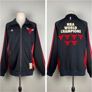 Adidas Chicago Bulls 6x NBA Champions Track Jacket